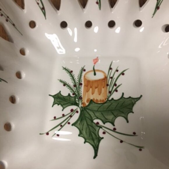 NEW RCCL Vintage Christmas Serving Dish - Picture 5 of 10